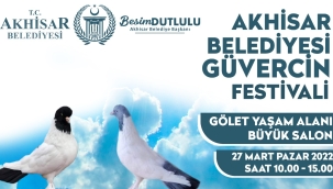 Akhisar'da güvercin festivali