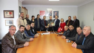 Başkan adayı Doğrucu' ya ziyarete