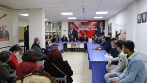 Başkan Akın CHP il başkanlığını ziyaret etti