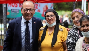 Başkan Akın'kadınlar emeğin, sembolü '