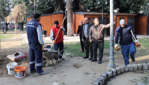 Başkan Akın Turgutlu'nun çehresini değiştirecek yatırımlarını denetledi
