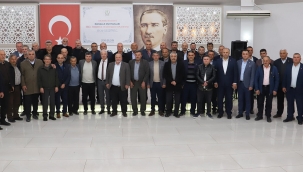 Başkan Bilgin muhtarlara yatırımları anlattı