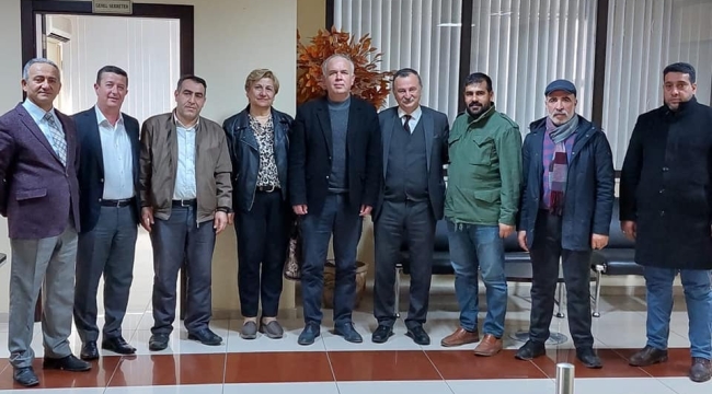 Başkan Bulgay'ı CHP'liler ziyaret etti