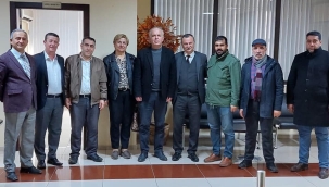 Başkan Bulgay'ı CHP'liler ziyaret etti