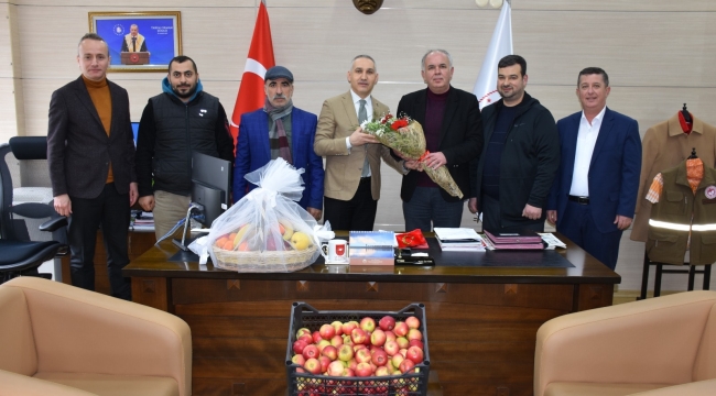 Başkan Bulgay,tarım il müdürü Öztürk'ü ziyaret etti