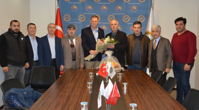 Başkan Bulgay ticaret borsasını ziyaret etti