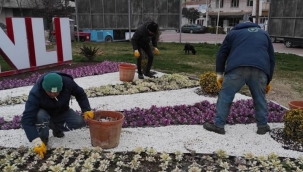 Belediye çalışıyor Saruhanlı güzelleşiyor