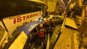 Bolu tünelinde can pazarı yaşandı