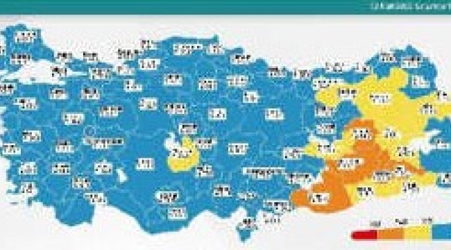 Bugün 189 dün 203 kişi yaşamını yitirdi