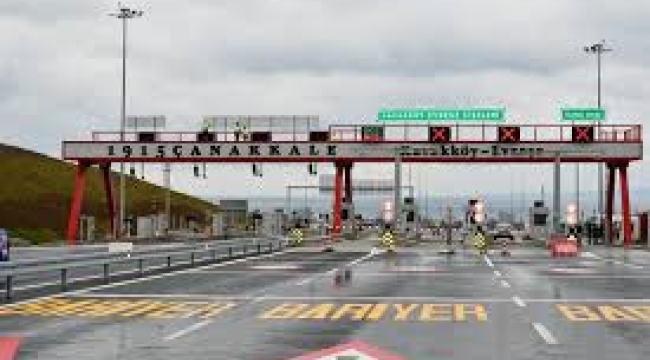 Çanakkale köprüsünden 6 bin araç geçti,39 bin geçmedi