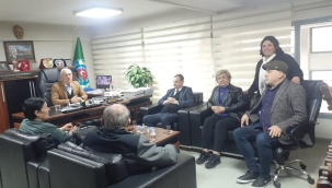 CHP heyetinin Alaşehir'de kurum ziyareti