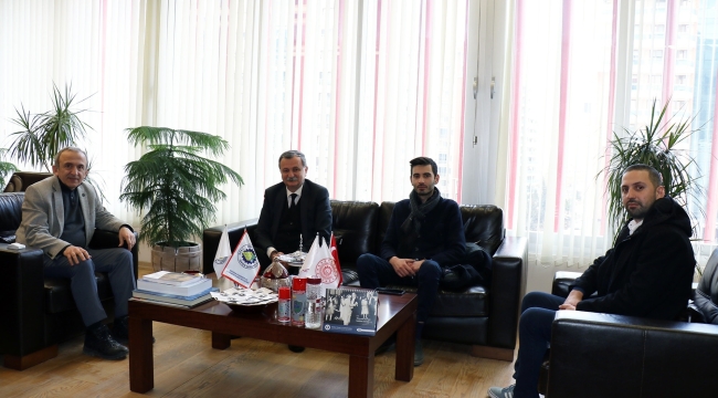 CHP il başkanı Balaban TSO başkanı Yılmaz'ı ziyaret etti