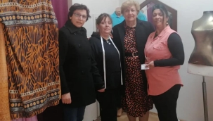 CHP'li kadınlar esnafları ziyaret etti