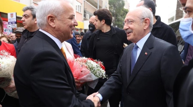 CHP lideri Saruhanlı'da