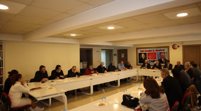 CHP'liler STK başkanlarıyla toplandı