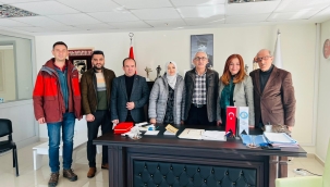 Deva partisi il başkanı Tunçdirek'ın ziyaretleri