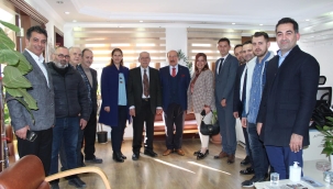 Deva partisinden MESO başkanı Akyüz'e ziyaret