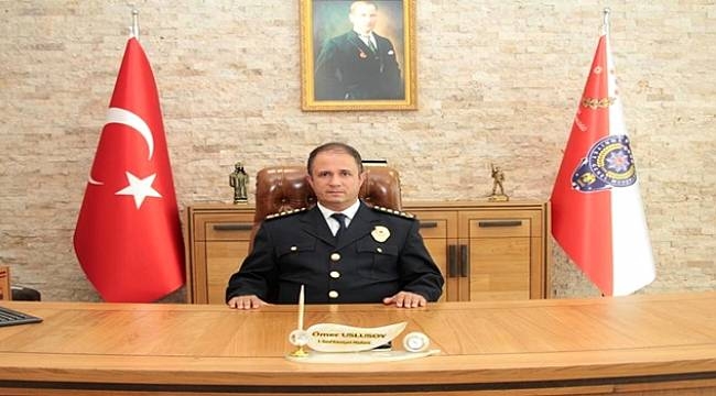 Emniyet müdürü Uslusoy'un 8 mart dünya kadınlar günü mesajı