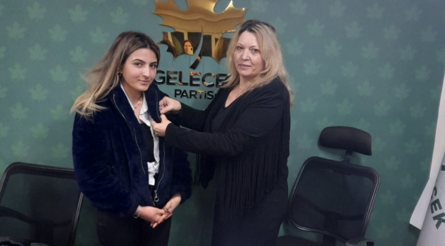 GP gençlik kolları başkanlığına Rabia Eller getirildi