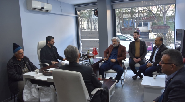 Hızlı'da MÜSİAD başkanına taziye ziyareti