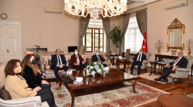  İnsan haklarını güçlendirme yönetiminden vali Karadeniz'e ziyaret