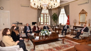  İnsan haklarını güçlendirme yönetiminden vali Karadeniz'e ziyaret