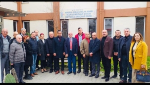 İyi partili Çelik'ten oda başkanlarına ziyareti