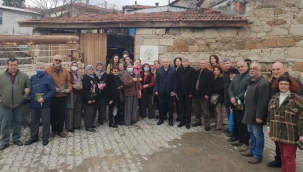 Kadınlar gününde CHP'liler Yırca'da