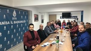 Manisa Deva  partisine katılımlar sürüyor.
