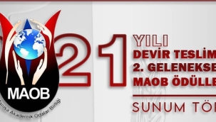 MAOB ödülleri çarşamba günü verilecek