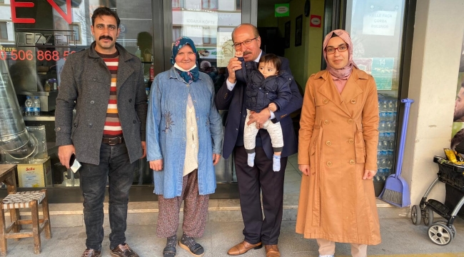 MESO başkanı Akyüz, esnaf ziyaretlerine başladı