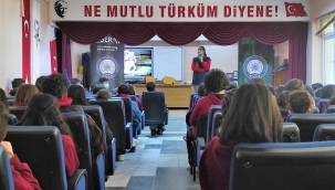 Öğrencilere siber suçlar eğitimi