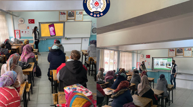 Öğretmen ve öğrenci ailelerine narkotik eğitimi