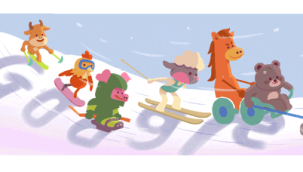 Pekin paralimpik kış oyunlarını Google doodle yaptı