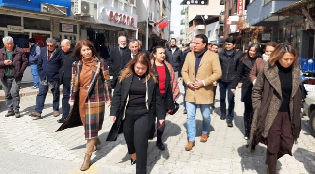 Sarıgöl'de CHP ruzgarı esti.