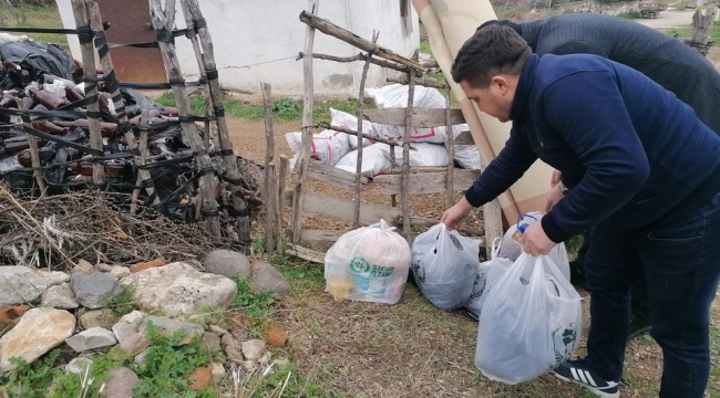 Saruhanlı 'da sosyal yardımlar sürüyor