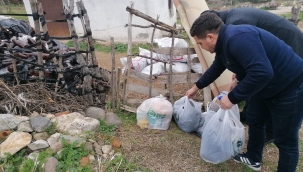 Saruhanlı 'da sosyal yardımlar sürüyor