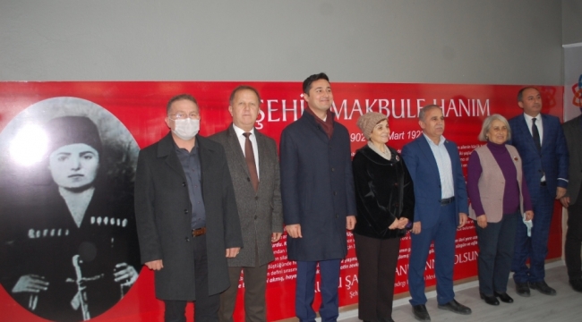Şehit Makbule kütüphanesi açıldı