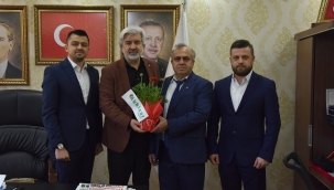 Seyahat acenteleri başkanı Dinç başkan Hızlı'yı ziyaret etti