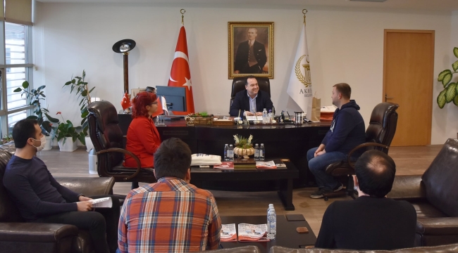 Sinema derneği üyeleri Dutlulu'yu ziyaret etti