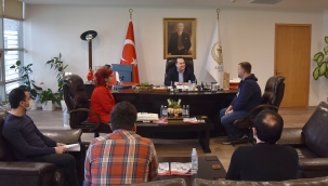 Sinema derneği üyeleri Dutlulu'yu ziyaret etti