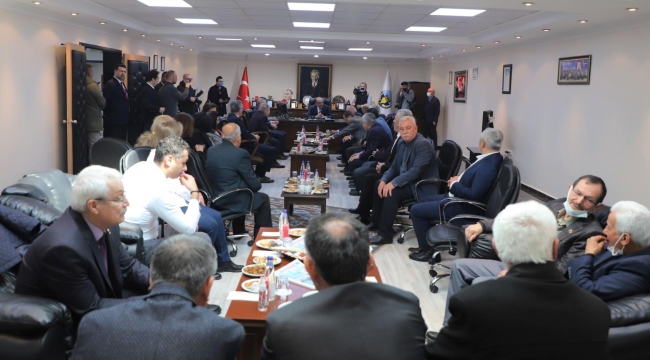 Soyer'den başkan Akın'a ziyaret