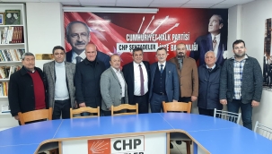 STK başkanları CHP il başkanını ziyaret etti