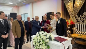 TSO başkanı Yılmaz nikah törenine katıldı