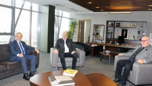 TSO Başkanı Yılmaz OSB başkanı Türek'i ziyaret etti