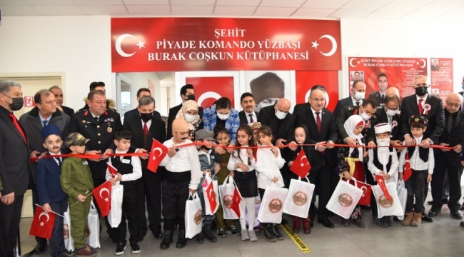 Vali Karadeniz kütüphane açtı