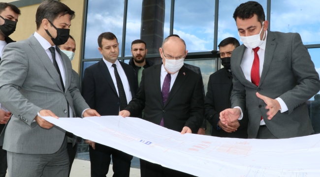 vali Karadeniz spor tesislerini denetledi