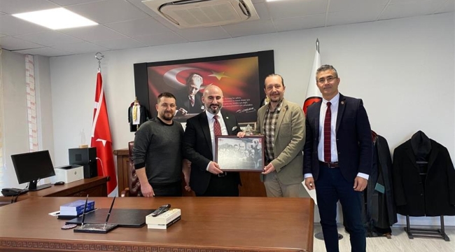 Veteriner hekimleri odasından baroya ziyaret