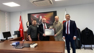 Veteriner hekimleri odasından baroya ziyaret