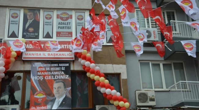Adalet Partisi il binası açıldı